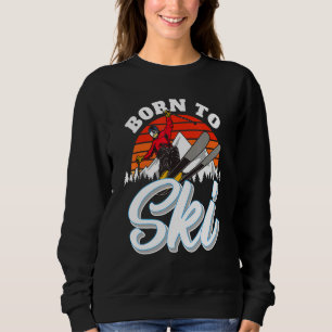 Sudadera Nacido En Esquí