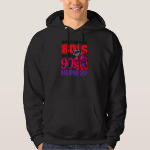 Sudadera Nacido en los años 80 criado por el hip hop I love