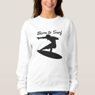 Sudadera Nacido en Surf