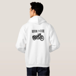 Sudadera Nacido en Viaje - Retro de motocicleta vintage