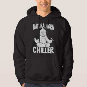 Sudadera Nacido Natural Chiller Lazy Sloth Animal Arboreal