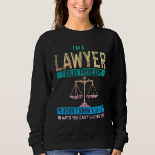 Sudadera Nacido Para Acusar A Abogados Ley 3