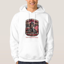 Sudadera Nacido para Montar Construido para Liderar Motocic