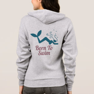 Sudadera Nacido para nadar