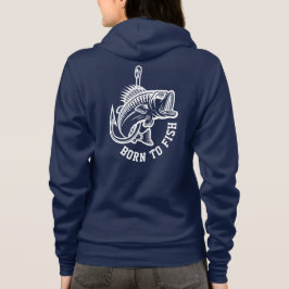 Sudadera Nacido Para Pescado