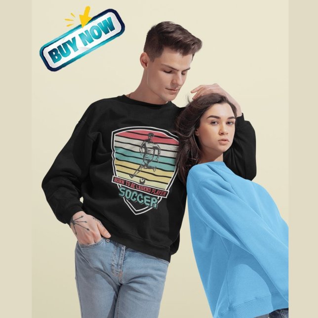 Sudadera Nacido para ser jugador de leyenda (Subido por el creador)