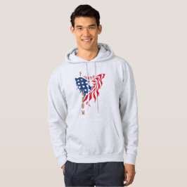 Sudadera Nacido para ser libertad | Hoodie masculino