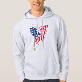 Sudadera Nacido para ser libertad | Hoodie masculino
