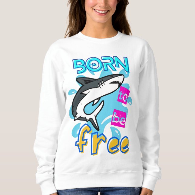 SUDADERA NACIDO PARA SER LIBRE (Anverso)