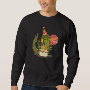 Sudadera Nacido Roar Dinosa a los 15 años de edad