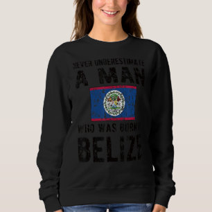 Sudadera Nacidos En Belice Bandera Belice Raíces