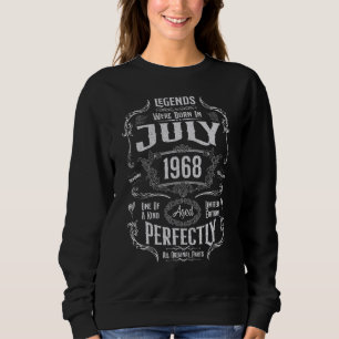 Sudadera Nacieron 54 Leyendas De Cumpleaños En Julio De 196