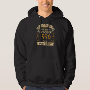 Sudadera Nacieron Leyendas De Cumpleaños En Octubre De 1996