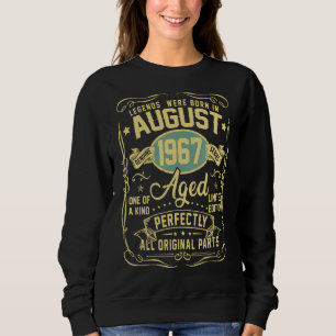 Sudadera Nacieron Leyendas En Agosto De 1967 55º Cumpleaños