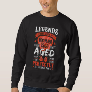 Sudadera Nacieron Leyendas En Diciembre De 1960 Púa de guit