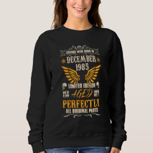 Sudadera Nacieron Leyendas En Diciembre De 1985 Rock Biker