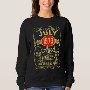 Sudadera Nacieron Leyendas En Julio De 1973 49º Cumpleaños 