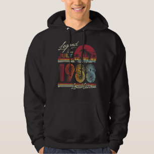 Sudadera Nacieron Leyendas En Julio De 1988 34º Cumpleaños