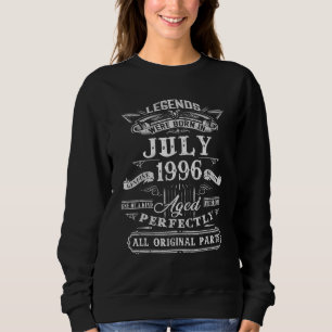 Sudadera Nacieron Leyendas En Julio De 1996 26º Cumpleaños
