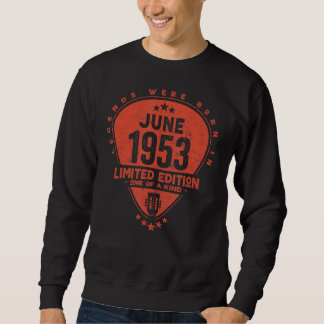 Sudadera Nacieron Leyendas En Junio De 1953 Guitarra