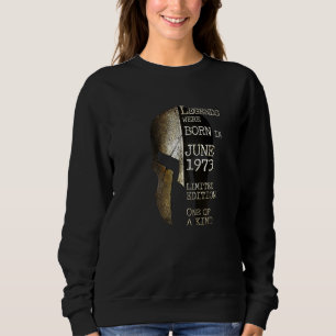 Sudadera Nacieron Leyendas En Junio De 1973 Vintage 49th Bi