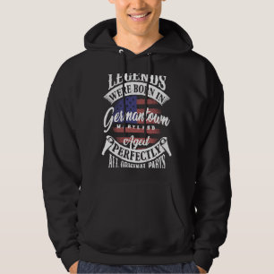 Sudadera Nacieron Leyendas En La Ciudad De Maryland Vintage