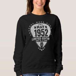 Sudadera Nacieron Leyendas En Mayo De 1952 Guitarra