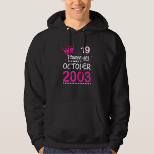 Sudadera Nacieron princesas rosadas en 19 años