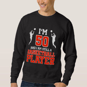 Sudadera Nacimiento de jugador de baloncesto de 50 años