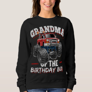 Sudadera Nacimiento de la abuela del monstruo de cumpleaños