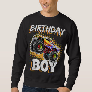 Sudadera Nacimiento de la fiesta de cumpleaños del niño mon