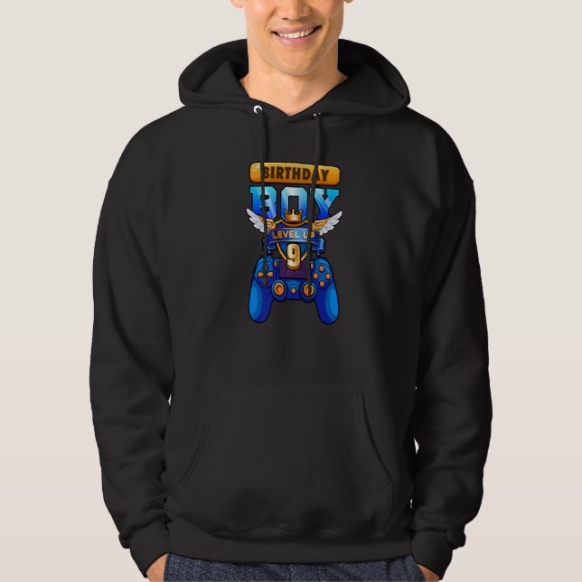 Sudadera Nacimiento de niño de 9 años (Anverso)