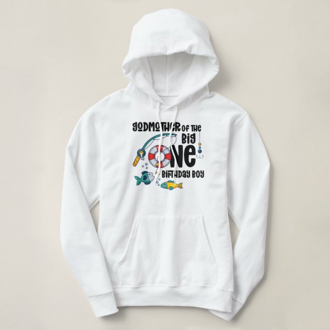 Sudadera Nacimiento de Pescador de Niño Grande De 1 Año (Diseño del anverso)