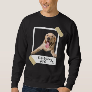 Sudadera Nació Este Gran Perro Y Pu Del Labrador De Cute