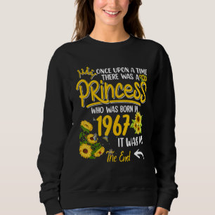 Sudadera Nació Una Princesa En 1967 Nacido De Sunflowers