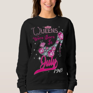 Sudadera Nació Una Reina En Julio De 1969 Feliz 53 Aniversa