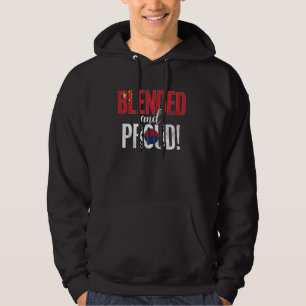 Sudadera Nacionalidad Blendida Y Orgullosa A Mitad De Chino