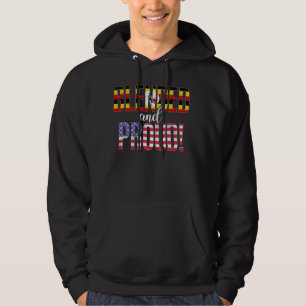 Sudadera Nacionalidad Blendida Y Orgullosa Media Mitad Ugan