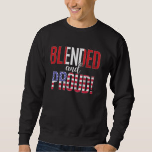 Sudadera Nacionalidad Blendida Y Orgullosa Media Peruana Me