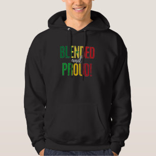 Sudadera Nacionalidad Blendida Y Orgullosa Mitad Senegalesa
