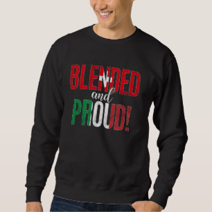 Sudadera Nacionalidad Blendida Y Orgullosa Mitad Suiza Mita