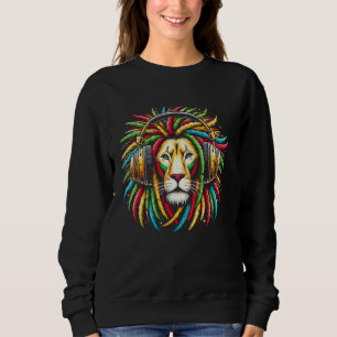 Sudadera Nacionalidad de país de bandera jamaiquina amo Jam