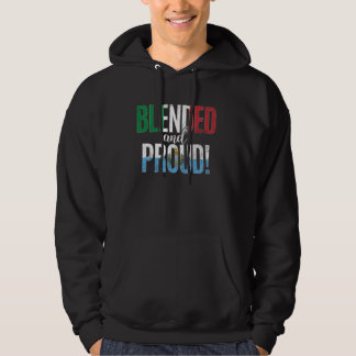 Sudadera Nacionalidad Encantada Y Orgullosa Mitad Italiana