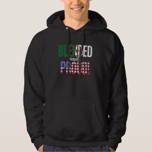 Sudadera Nacionalidad Encantada Y Orgullosa Mitad Tunecina
