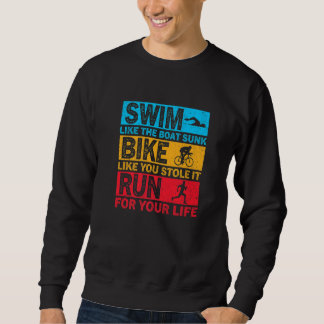 Sudadera Nada Como Si El Barco Se Hundió En Bicicleta Como 