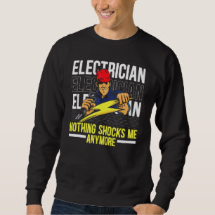 Sudadera Nada Electrista Me Sorprende Más Electricidad