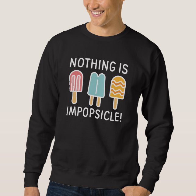 Sudadera Nada es impactante (Anverso)