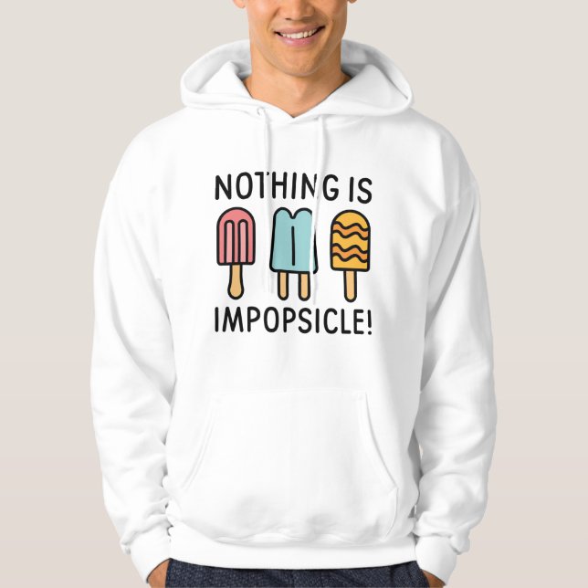 Sudadera Nada es impactante (Anverso)