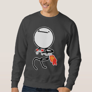 Sudadera Nada hacer aquí rabia cara Meme