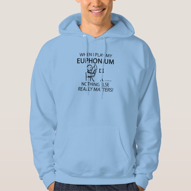 Sudadera Nada Más Importante Del Eufonio (Anverso)